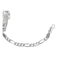 thumbnail image 4 of JOYARIS Pulsera San Judas Tadeo Liso Esclava Plata Solida Ley 925 Talla Largo/Ancho: 19.5 cm x 4 mm PT-0000684, 4 of 4