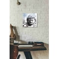 thumbnail image 3 of Epic Graffiti 'Peaceful Buddha I' by Linda Woods, Canvas Wall Art, 12"x12", 3 of 3