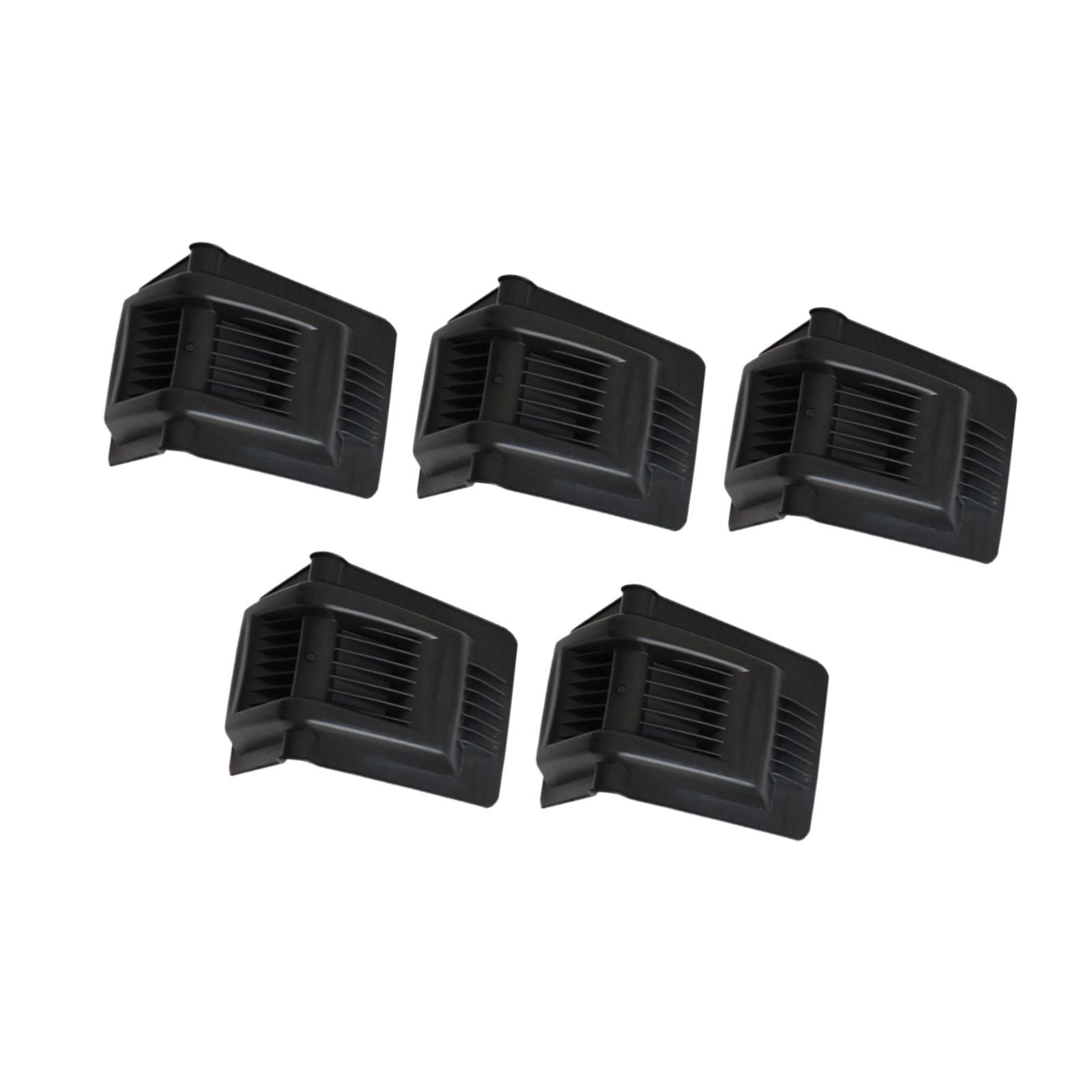 5 Pieces Flatbed Accessories Edge Protectors Corner Guards Portable Plastic for Heavy Duty Cargo Loads