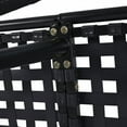 thumbnail image 6 of Outdoor Patio Sunbed with Woven Nylon Rope Backrest with Washable Cushion for Balcony, Poolside, Gray, 6 of 6