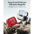 thumbnail image 3 of Funda ESR para AirPods Pro 3 2025 compatible con MagSafe, resistente a caídas, roja, 3 of 9