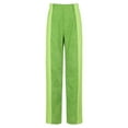 thumbnail image 2 of EYIIYE Pantalon Décontracté Taille Haute en Velours Côtelé Contrasté Patchwork pour Femmes, 2 of 8
