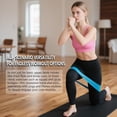 thumbnail image 4 of Bandes d'Exercice de Boucle de Résistance, Bandes Extensibles pour l'Entraînement Bandes de Résistance Professionnelles Femmes Ou Hommes, 4 of 5