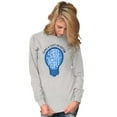thumbnail image 3 of Shine a Light on Autism Bulb Symbol Long Sleeve TShirt Men Women Brisco Brands S, 3 of 6