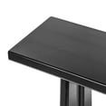 thumbnail image 4 of Christopher Knight Home 59.2" Elegant Console Table with Geometric Silhouette, MDF Wood Frame, Black, 4 of 10