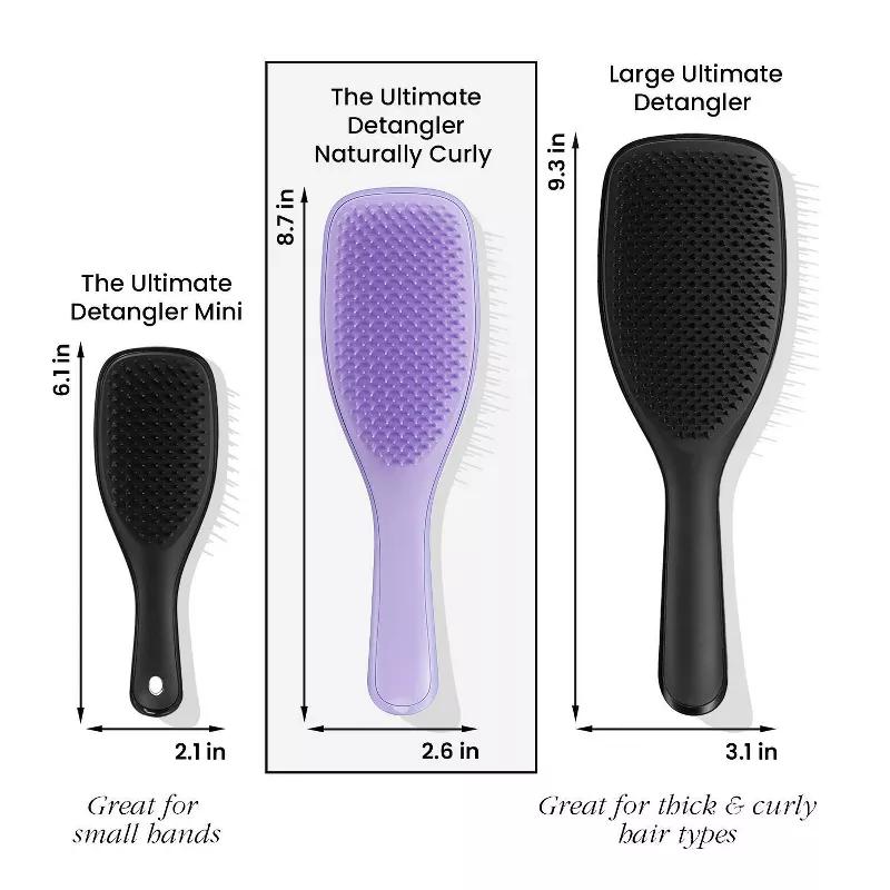Naturally Curly Detangling Hair Brush
