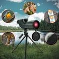 thumbnail image 4 of NEYLANG 25-75x60mm Spotting Scope with Tripod,Waterproof Lens Spotting Scopes for Shooting Target,Bird Watching,Hunting,Archery Green, 4 of 10