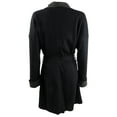 thumbnail image 2 of ALFANI Intimates Black Polyester Solid Everyday Robe Size: L, 2 of 2
