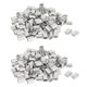 thumbnail image 1 of 2.5mm Agujas de Aluminio de Cable de Orificio de Un Solo Orificio Clip Cable Crimps 200Pcs, 1 of 4