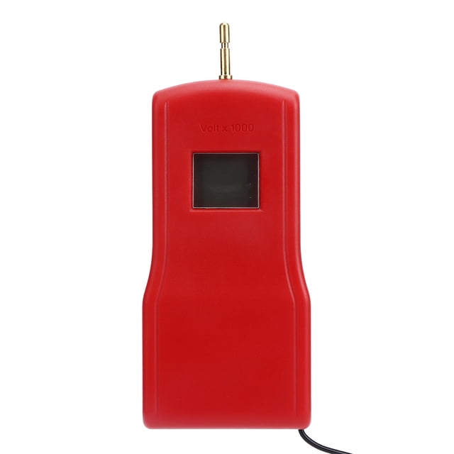 Probador de voltaje de cerca, 15KV LCD Cerca eléctrica Voltímetro de cerca eléctrica Voltímetro digital de cerca eléctrica Acabado de lujo