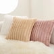 thumbnail image 2 of Cojín de terciopelo de conejo de doble cara con tiras gruesas, almohada de cintura de color sólido, funda de almohada para sofá, sala de estar, almohada de oficina, 2 of 5