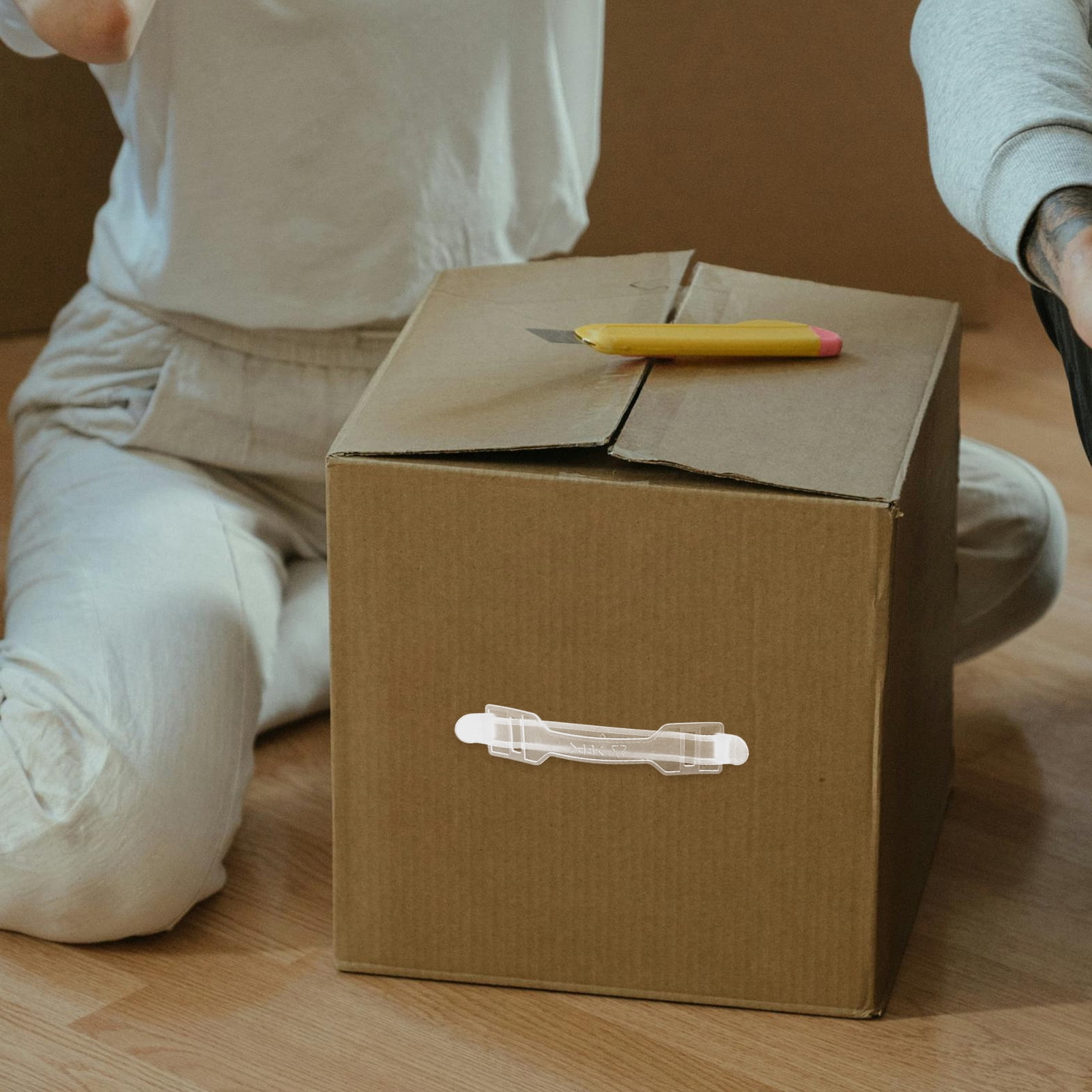 Cabilock 30 Pièces Lot De Poignées Plastique Ergonomiques Réutilisables Déménagement