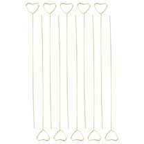 10 PCS Card Holder Cupcakes Stand Wedding Decor Floral Cards Holders Pick Photo Iron