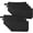 Black, variant on 8 Pcs Cotton Canvas Makeup Bag, 7.5x5.1 Pouch with Zipper and Strap, Multipurpose Plain Toiletry Pouches Blank DIY Craft Pencil Bag for Women Teens, Sky Blue