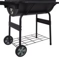 thumbnail image 5 of 30" Stainless Steel Portable Backyard Charcoal BBQ Grill and Offset Smoker for Outdoor Picnic Patio Backyard Camping Cooking, 5 of 6