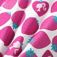 thumbnail image 6 of Barbie Baby/Toddler Girls 1pc Strawberry Allover Print Ruffle-sleeve Dress Size 6-18M, 6 of 8