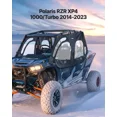 thumbnail image 2 of UTV Cab Enclosure Upper Doors Zipper for Polaris RZR XP4 1000 Turbo 2014 2023, 2 of 8