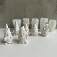 thumbnail image 3 of Molde de silicona para vela de aromaterapia enano sin rostro, molde colgante de yeso para anciano sin rostro, fabricación de velas, molde de silicona, 3 of 4