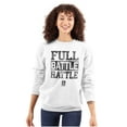 thumbnail image 3 of US Army Star Logo Full Battle Rattle Unisex Plus Size Sweatshirt Brisco Brands 5X, 3 of 5