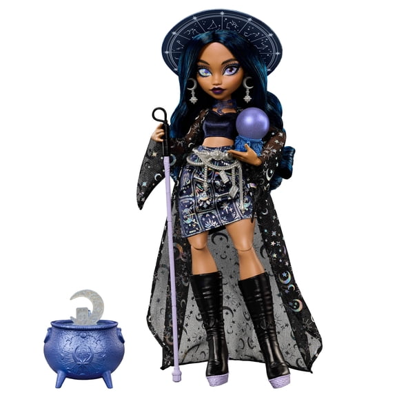 Moonspell Magic by Monster High Claire de Luna Fashion Doll, Clairvoyant Witch with Accessories