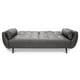 thumbnail image 3 of Sala de Piel Genuina 3-2 Sofá Cama y Love Seat, 5 plazas, Modelo Toronto, Color Gris Oxford, Elegante, comodo y Moderno, Hecho en Mexico. Medidas: Sofá 220 X 90 X 80 cm, Love Seat 156 X 90 X 80 cm., 3 of 10