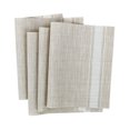 thumbnail image 7 of Uxcell Heat Resistant Removable PVC Table Woven Placemat Pure Beige 4Pack, 7 of 7
