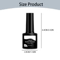 thumbnail image 3 of 7ml Milky Glitter Rubber Base Gel - Semi Gel Nail Polish, Quick-Dry, LED Compatible, DIY Manicure Gel, Rubber Nail Varnish, Milky Pink, Long-Lasting, Gift for Women Easter, St. Makeup Organizers, 3 of 9