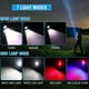 thumbnail image 2 of A76 Ultra Powerful LED Torch 20000 Lmens USB Rechargeable Flashlight 7 Modes Tactical Flashlight with Clip, 2 of 4