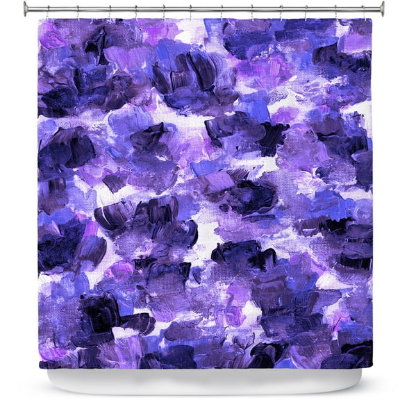 Shower Curtains 70" x 84" from DiaNoche Designs by Julia Di Sano - Floral Spray 12