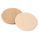 thumbnail image 1 of 50Pcs Round Wooden Blank Slices Beech Chip No Hole DIY Hand Made Decoration Accessories(6cm ), 1 of 4