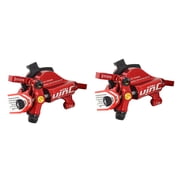 JUIN TECH R1 Hydraulic Road CX Disc Brake set 160mm w/ Rotor (Front+Rear), Red #JT1906