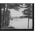 thumbnail image 2 of Historic Framed Print, [Boat landing at Fort William Henry Hotel, Lake George, N.Y.], 17-7/8" x 21-7/8", 2 of 9