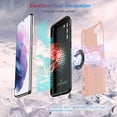 thumbnail image 2 of Hidden Series Galaxy S21+ Plus Case 5G, [No Fall-Off Kickstand] 360° Embedded Ring, 15Ft Military Grade Shockproof Protective Phone Case Designed for Samsung Galaxy S21 Plus 6.7 Inch, Pink, 2 of 13
