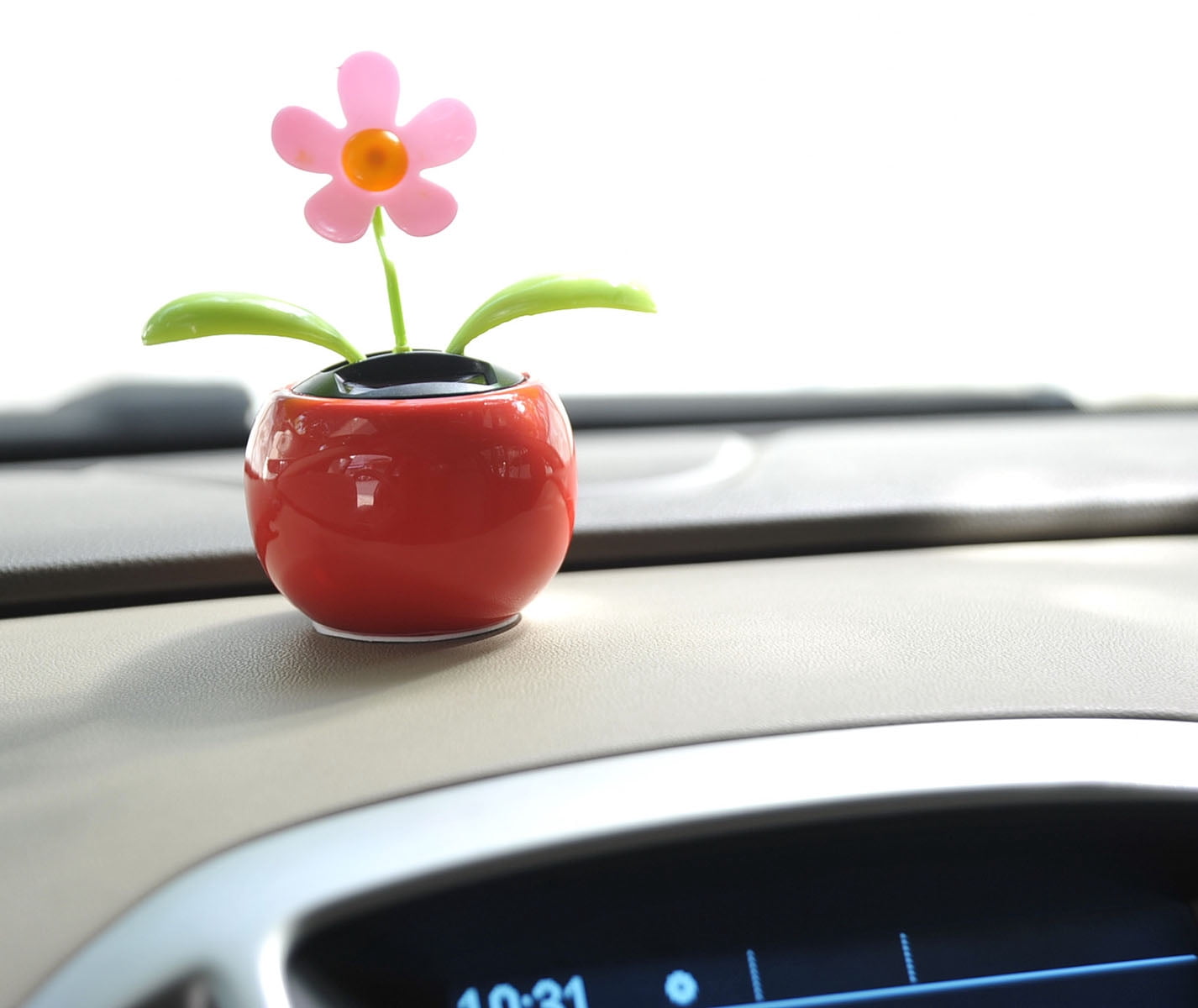 New Solar Flower Toy (Pink)