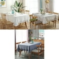 thumbnail image 3 of fastboy Easy Wash Table Cover Sturdy And Durable Suitable For Various Scenes Easy Care linen 90*90CM 1Set, 3 of 6