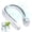 White, variant on Tyethy Portable Neck Fan Rechargeable Wearable Cooling Fan, Bladeless Hands-Free Fan for Indoor/Outdoor, Gift for Women, Men - White
