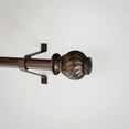 thumbnail image 3 of Mainstays 3/4" Bronze Knob Adjustable Single Curtain Rod Set, 30-84", 3 of 8