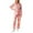 A Light Pink, variant on Pajamas for Women Set2 Piece Elegant Sleepwear Floral Fall Loungewear Button Front Collar Comfy Pajamas Light Pink L