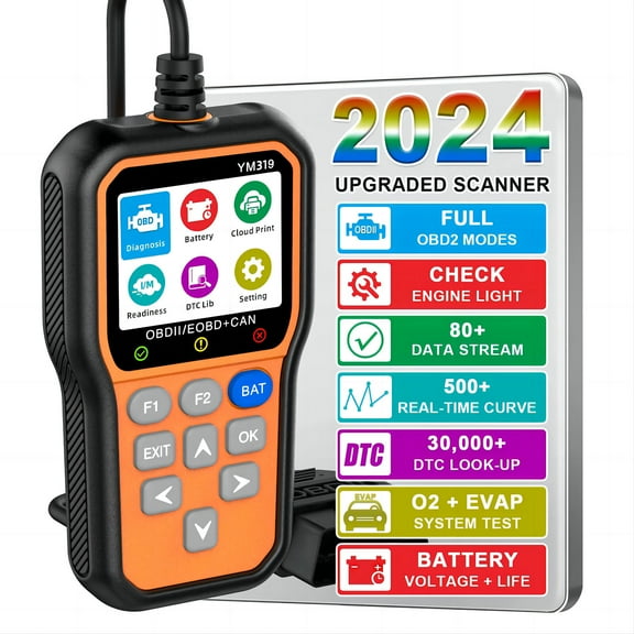 Automotive OBD2 Scanner OBD Code Reader Car Diagnostic Tool Check Engine Fault