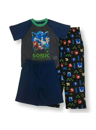 Sonic The Hedgehog Kids' Pajamas & in Pajama Shop - Walmart.com