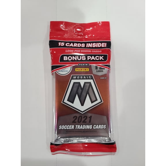 Collectible 2020/21 Panini Mosaic UEFA EURO Cello Pack - 12 Cards Per Pack