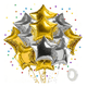 thumbnail image 2 of Kit 50 Globos Estrella Decoracion De Cumpleaño Fiesta Xtellar rojo, 2 of 3