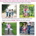 thumbnail image 3 of Bike Training Wheels for 12 14 16 18 20 Inch Kids Bike, Heavy Duty Bicycle Flash Training Wheel for Single Speed Bike, 3 of 7