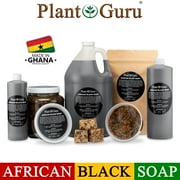 Raw African Black Soap 5 lbs. Bulk Wholesale 100% Pure Natural Organic From Ghana. Acne Treatment, Aids Against Eczema & Psoriasis, Dry Skin, Scars and Dark Spots. Great For Pimples, Blackhead.