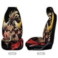 thumbnail image 2 of Psychedelic Pig Head Colorful Car Seat Covers Front Seats Universal Fit for Cars SUV Truck Auto Interior Accessories, 2 of 3