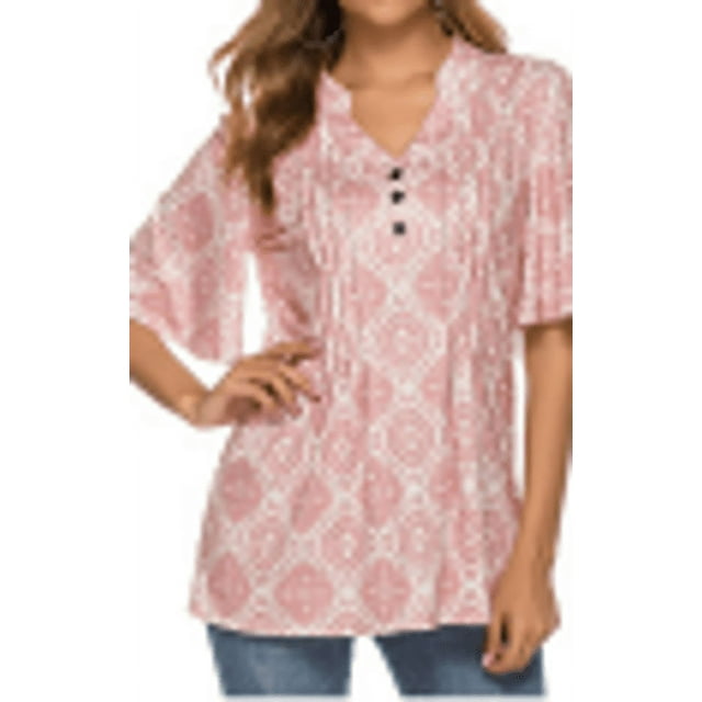 pitrice Blouse Manches Imprimée Ample Blouses Femmes Régulières Loisirs Respirantes Hauts Délicats Finition Fine Halloween TG Type-37