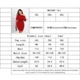 thumbnail image 6 of Plus Size Womens Red High Waist Bodycon Midi Dress One Shoulder Knitted Summer Dress, 6 of 6