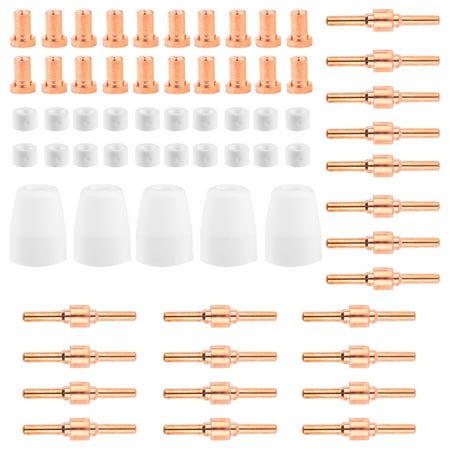

65 Pcs Plasma Cutting Accessories Electrode Nozzle Protective Shunt Cutting Nozzle (Assorted Color)