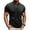 Black, variant on Muscle Polo Shirts for Men Textured Slim Fit Polo Short Sleeve Shirts Free 4 Way Stretch Golf Shirts