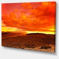 thumbnail image 2 of Coucher de Soleil Rouge Dramatique dans le Désert, 2 of 3